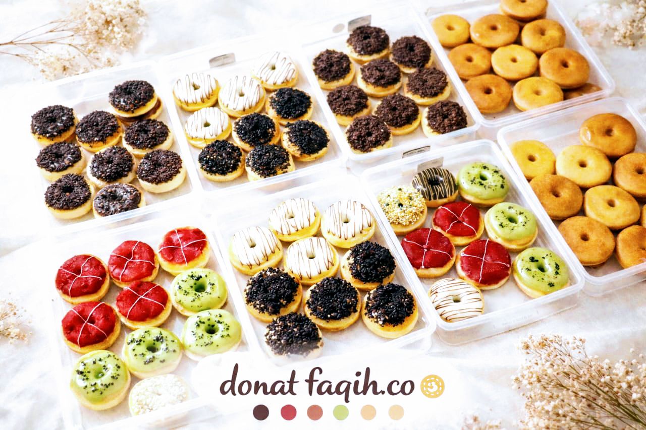 Varian Toping Donat Faqih