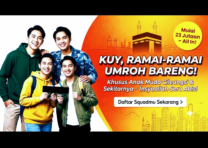 Pilihan Paket Umrah Retali Mulai Rp23,9 Juta