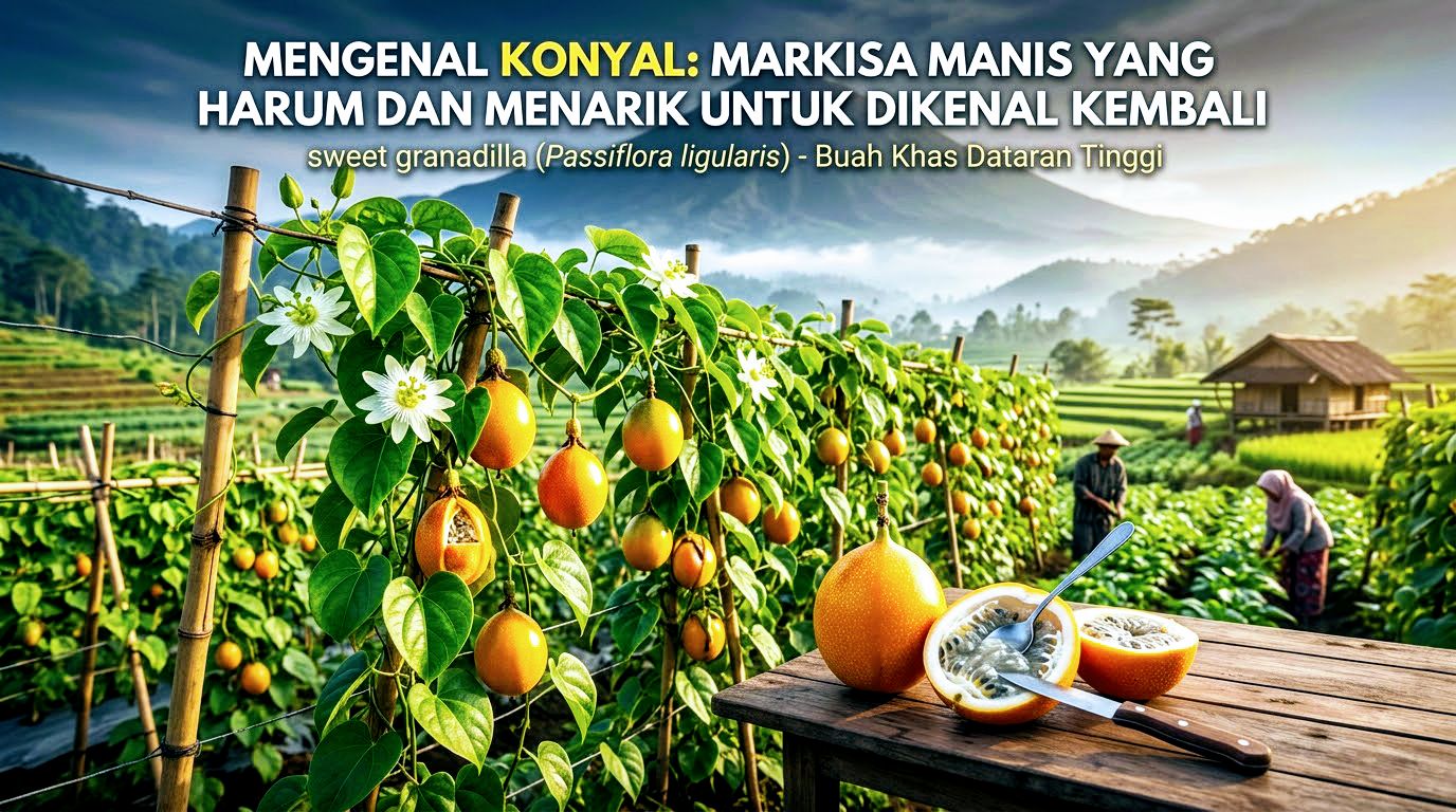Buah Konyal / Passiflora ligularis